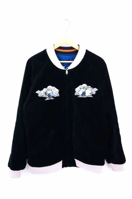 STUDIO DARTISAN（スタジオダルチザン） 18AW 別珍スカジャン 歌川広重浮世絵 メンズ アウター