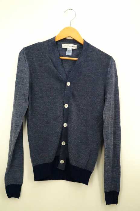 COMME des GARCONS SHIRT（コムデギャルソンシャツ） 12AW リブ切替ライトウールカーディガン メンズ トップス
