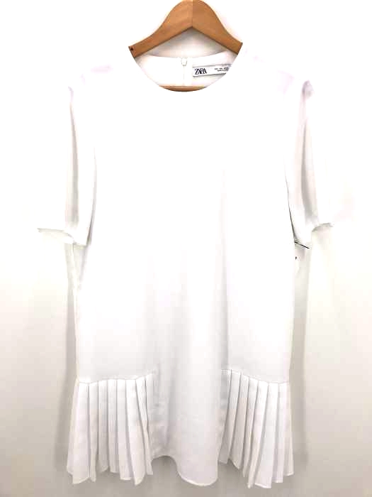 ZARA（ザラ） サイドプリーツ ワンピース レディース ワンピース