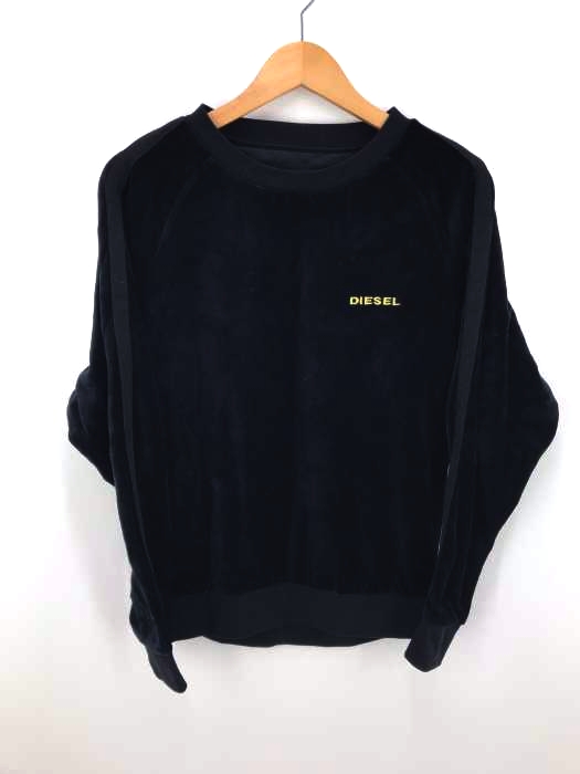 DIESEL（ディーゼル） ワンポイントロゴベロアスウェット メンズ トップス