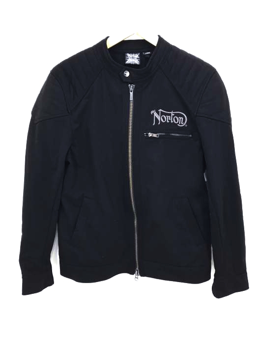 NORTON(ノートン) ボンディングシングルライダースジャケット メンズ アウター