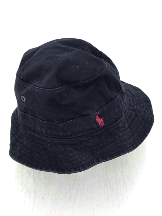 Polo by RALPH LAUREN（ポロバイラルフローレン） ポニー刺繍 コットンバケットハット メンズ 帽子