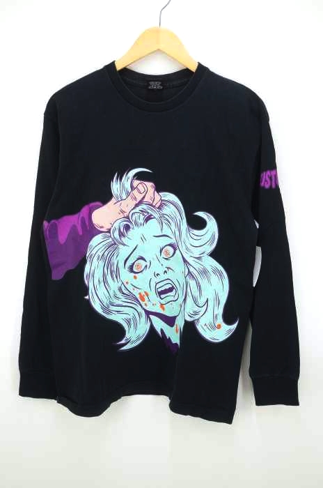 Stussy（ステューシー） Diabolical Gear Head Black Tee メンズ トップス