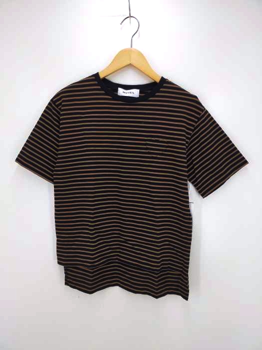 MUVEIL（ミュベール） ボーダーハートTシャツ レディース トップス