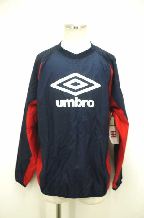 UMBRO （アンブロ） フロントプリント Vネックプルオーバー メンズ トップス