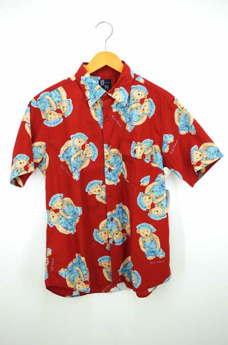KARL HERMUT（カールヘルム） ベアー柄半袖シャツ メンズ トップス
