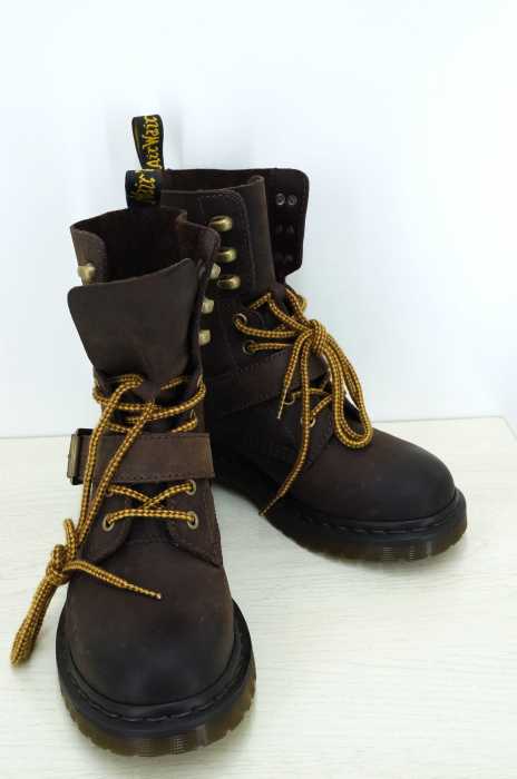 Dr.Martens （ドクターマーチン） ヒルダ ショート ストラップ ブーツ HILDA SHORT STRAP BOOT レディース シューズ