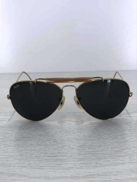 Ray-Ban（レイバン） USA Caravan Straight temple Gold サングラス メンズ ファッション雑貨