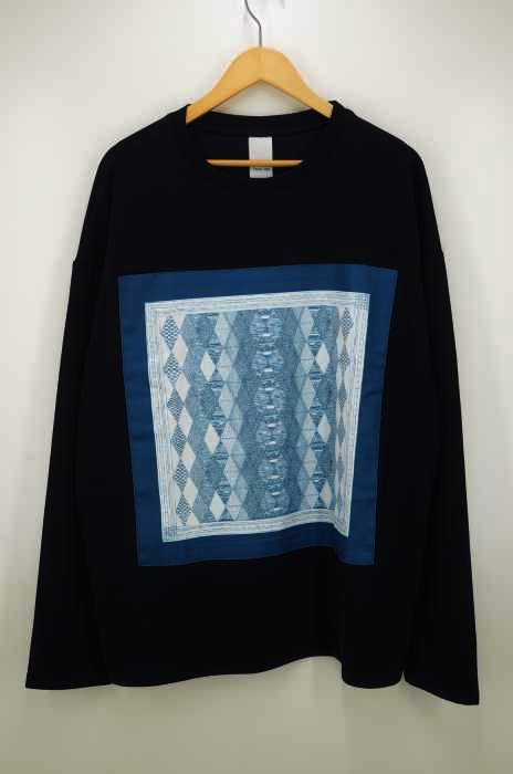 CASPER JOHN（キャスパージョン） Diamond Graphic Big Long T/ダイアモンドグラフィックビッグロンT メンズ トップス