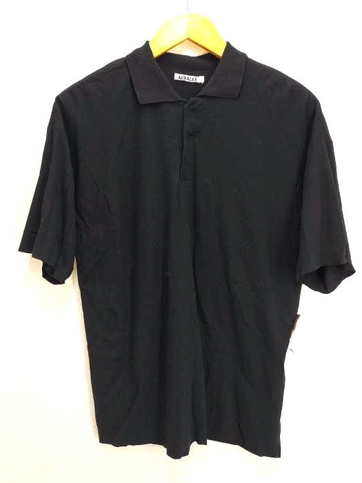 AURALEE（オーラリー） HARD TWIST AMUZEN DOUBLE CLOTH POLO メンズ トップス