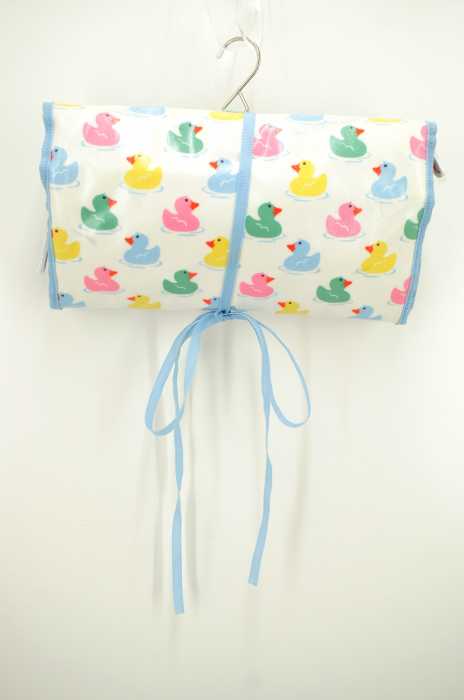 Cath Kidston (キャスキッドソン) アヒル柄ロールウォッシュバッグ レディース ファッション雑貨