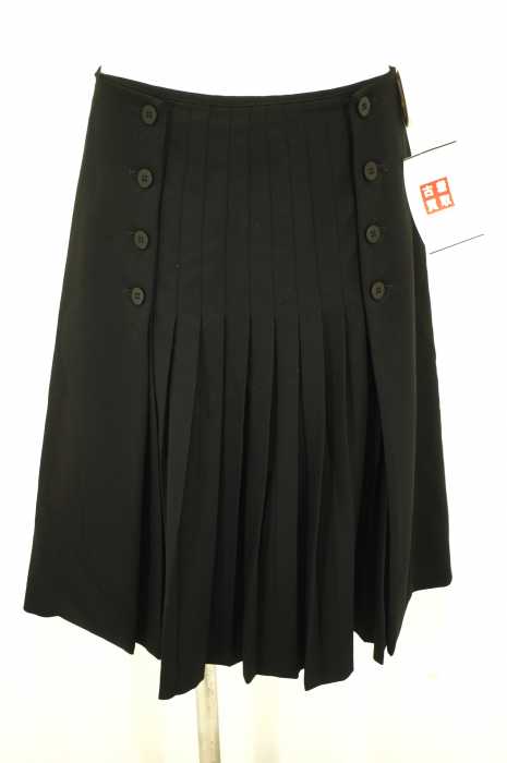 ARMANI COLLEZIONI (アルマーニコレツィオーニ) フロントプリーツミモレ丈スカート レディース スカート