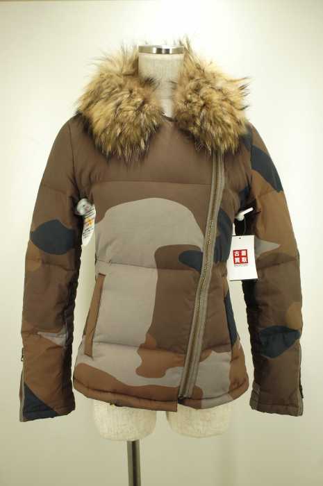 Paul Smith PAUL （ポールスミスポール） ラクーンファー 迷彩 カモ柄 レディース アウター