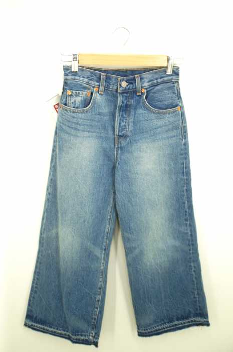 Levi's (リーバイス) ルーズフィットデニム HIGH WATER WIDE LEG レディース パンツ