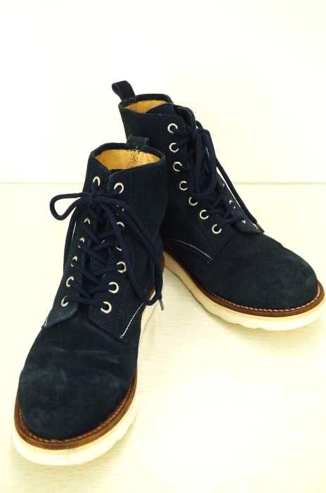 LABORER SHOES（レイバラーシューズ） スエードレースアップブーツ メンズ シューズ