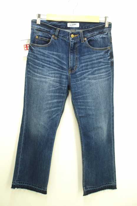 IENA SLOBE (イエナスローブ) LE DENIM クロップドフレアデニムパンツ レディース パンツ
