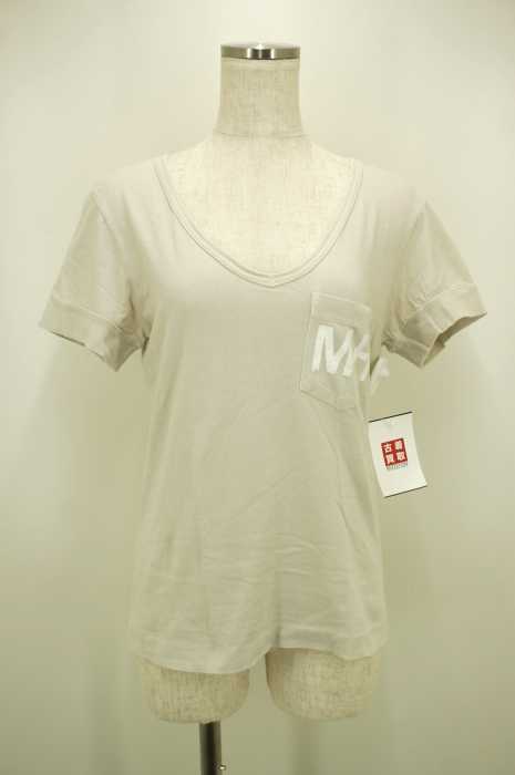 MHL. (エムエイチエル) プリントVネックカットソー Tシャツ レディース トップス