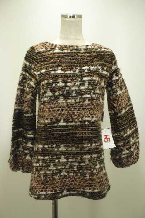 ZARA BASIC （ザラベーシック） ラメ入り異配色 レディース トップス