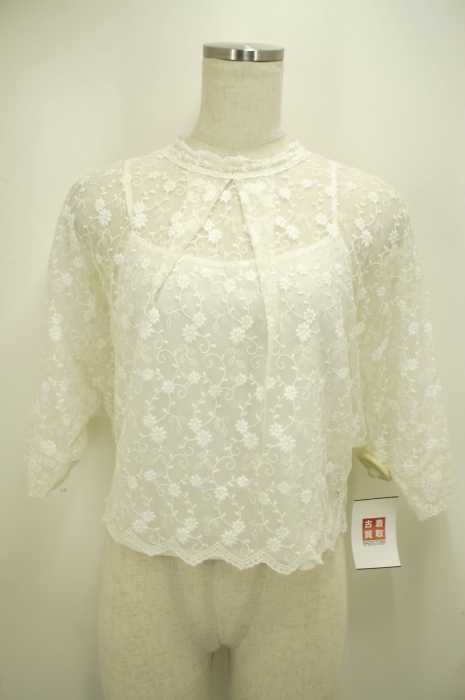 Balcony and Bed （バルコニーアンドベッド） チュールレースBL レディース トップス