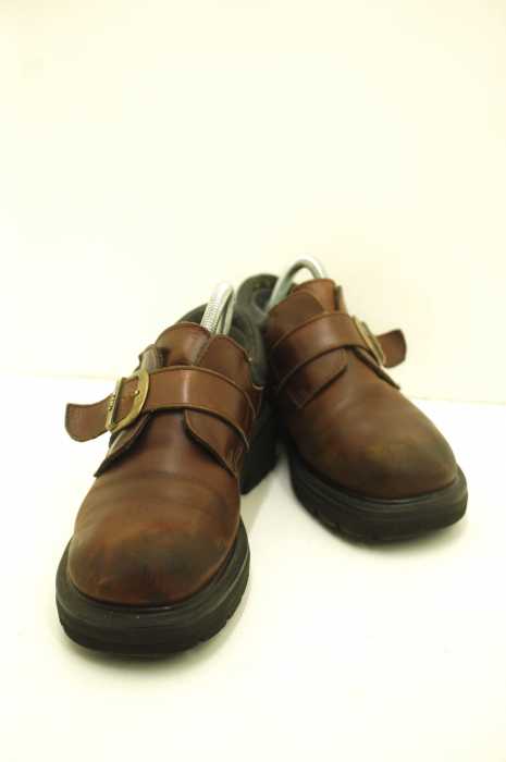 Dr.Martens （ドクターマーチン） MADE IN ENGLAND レザーアッパーモンクストラップ レディース シューズ