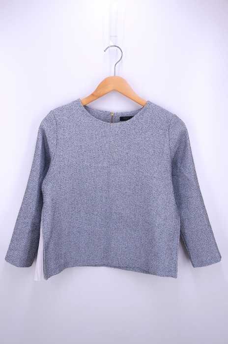 closet story UNITED ARROWS LTD（ユナイテッドアローズ） ツイード サイドプリーツ プルオーバー レディース トップス