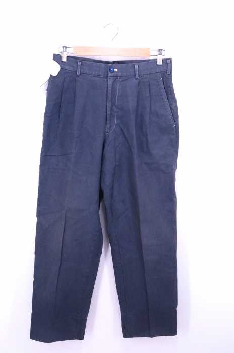COMME des GARCONS HOMME （コムデギャルソンオム） AD2001 01AW 製品染め加工 2タックワイドワークパンツ メンズ パンツ