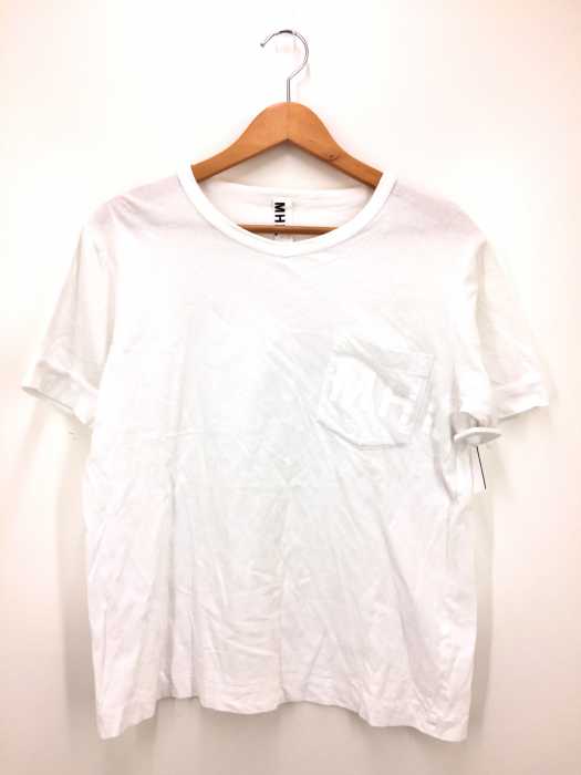 MHL.（エムエイチエル） 胸ロゴポケット半袖Tシャツ メンズ トップス