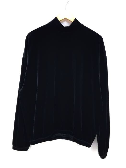 SASQUATCHfabrix.(サスクワァッチファブリックス) VELVET MOCKNECK L/S TEE メンズ トップス