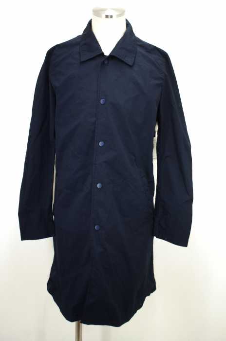 UNIVERSAL PRODUCTS （ユニバーサルプロダクツ） 14AW WASHED NYLON COAT　ステンカラーコート メンズ アウター