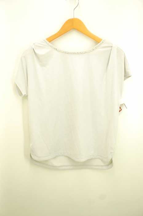 UNITED ARROWS green label relaxing （ユナイテッドアローズグリーンレーベルリラクシング） GTPu/Pe ポリベアパールテープ プルオーバー カットソー レディース トップス