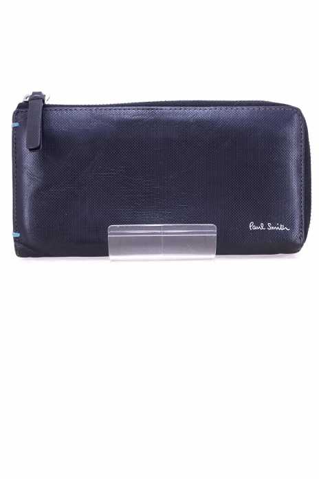 Paul Smith （ポールスミス） 内張りマルチカラー ラウンドジップ ウォレット メンズ 財布・ケース