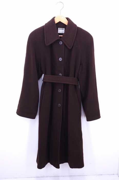 USED古着  （ユーズドフルギ） SORANI DONNA オーバーサイズ ウールステンカラーコート レディース アウター