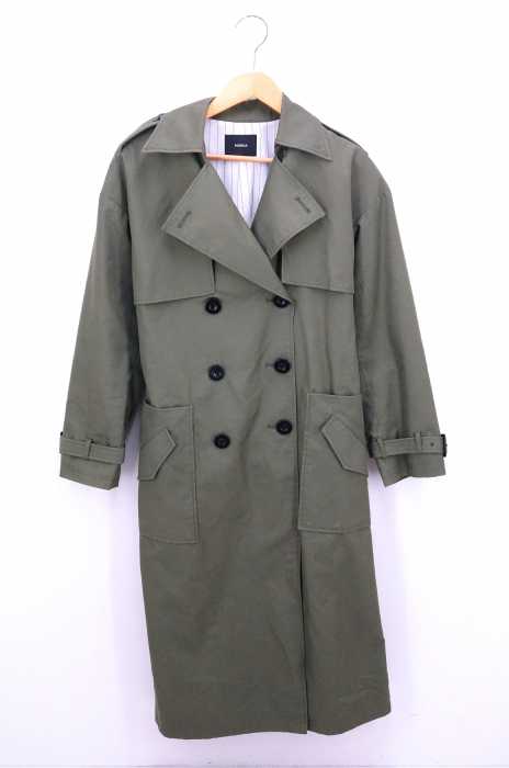MURUA （ムルーア） ロングシルエットトレンチコート レディース アウター