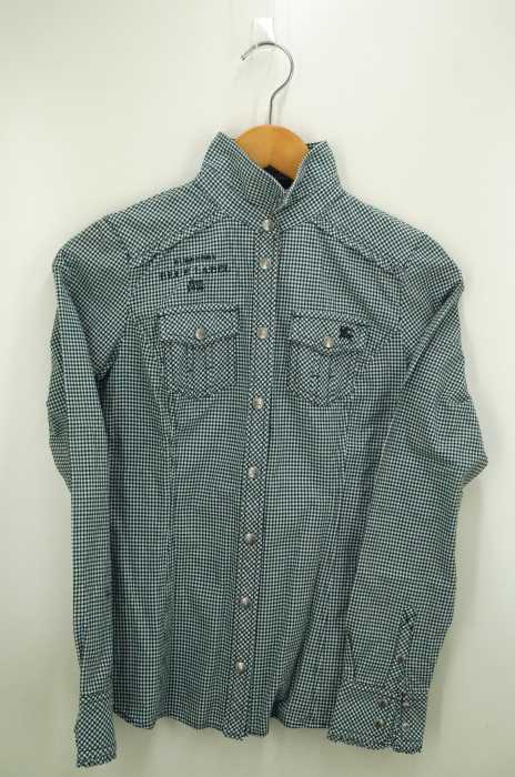 BURBERRY BLUE LABEL（バーバリーブルーレーベル） 2ポケットチェック柄シャツ レディース トップス