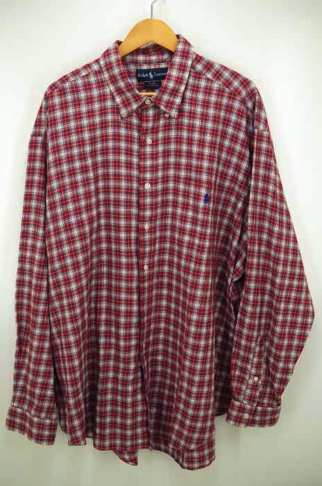 RALPH LAUREN（ラルフローレン） チェック柄ボタンダウンシャツ メンズ トップス