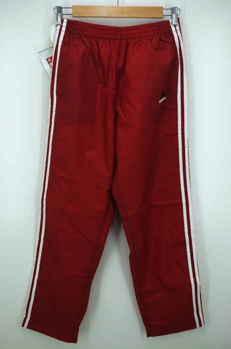 adidas(アディダス) サイドボタンホワイトラインジャージパンツ メンズ パンツ