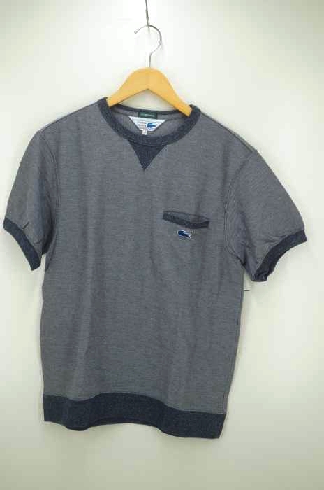 CHEMISE LACOSTE(シュミーズ ラコステ) ワンポイント刺繍 クルーネックTシャツ メンズ トップス