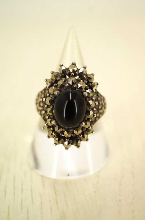 USED （ブランド不明） 925 ストーン付きリング レディース アクセサリー