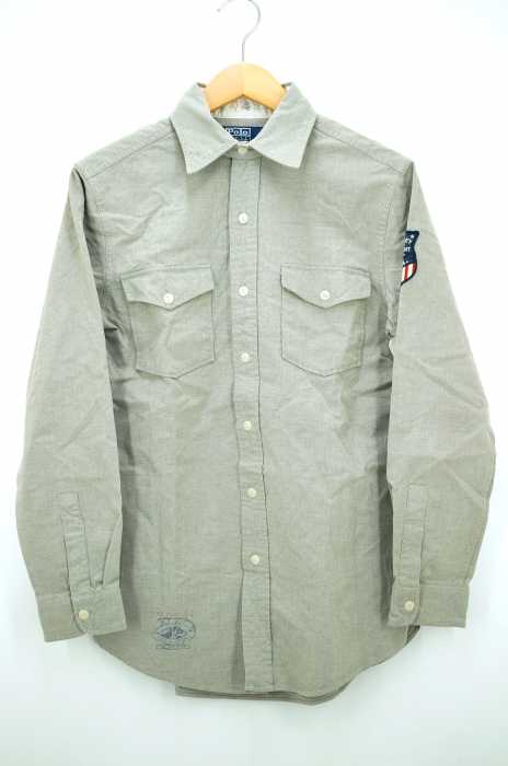 Polo by RALPH LAUREN (ポロバイラルフローレン) チンストラップ付きステンシルデザインシャツ メンズ トップス