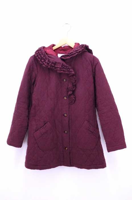PINK HOUSE(ピンクハウス) 15AW トップ糸ビエラキルティングコート レディース アウター