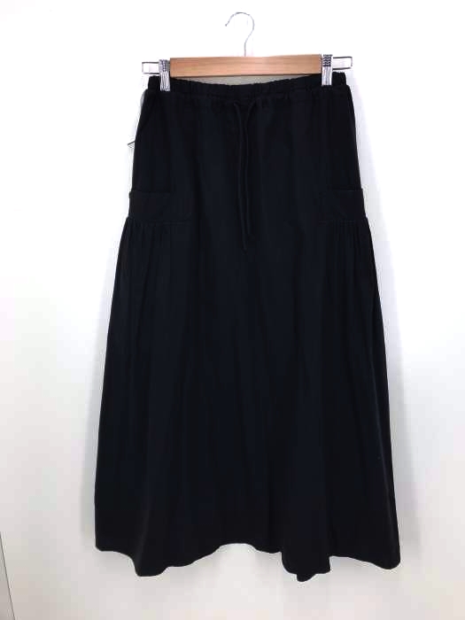 YOHJI YAMAMOTO NOIR（ヨウジヤマモトプリュスノアール） 総リブサイドポケットスカート レディース スカート