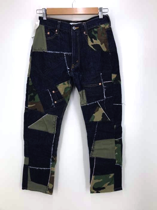 JUNYA WATANABE COMME des GARCONS（ジュンヤワタナベコムデギャルソン） AD2006 カモ切替デニムパンツ レディース パンツ