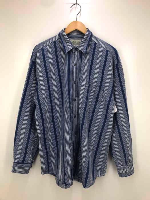ARIZONA JEAN(アリゾナジーン) ストライプコットンシャツ メンズ トップス