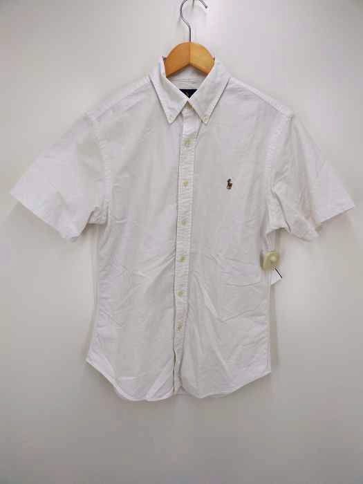 RALPH LAUREN（ラルフローレン） SLIM FIT 半袖 ボタンダウンシャツ メンズ トップス