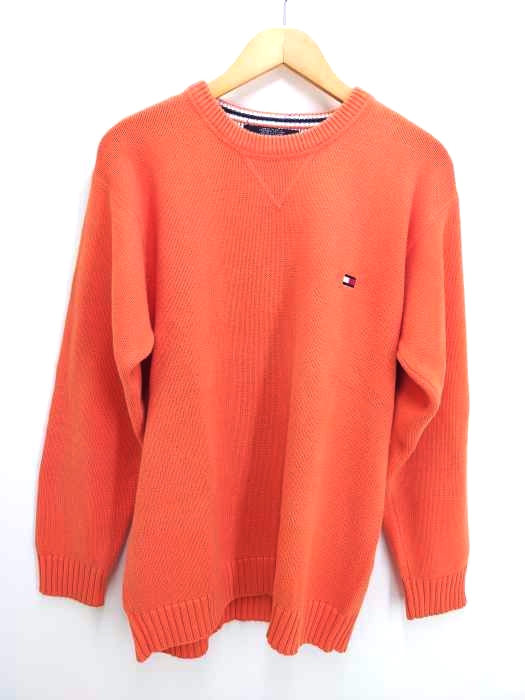 TOMMY HILFIGER(トミーヒルフィガー) 90S クルーネック コットン ニット メンズ トップス