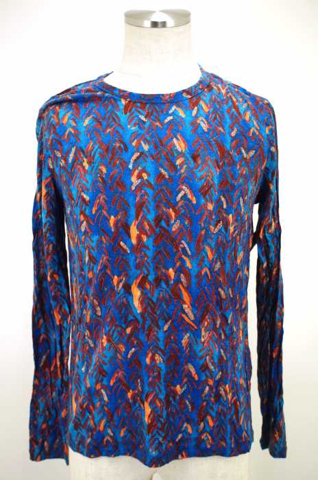 TSUMORI CHISATO （ツモリチサト） ハハハニットT　総柄カットソー メンズ トップス