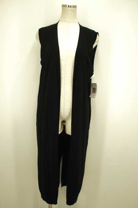 SLY STNADARD (スライスタンダード) 16SS COTTON HG LONG GILET-S ロングジレ レディース トップス