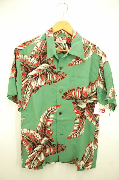 SUN SURF （サンサーフ） RAYON ALOHA SHIRT BANANA LEAF オープンカラー メンズ トップス