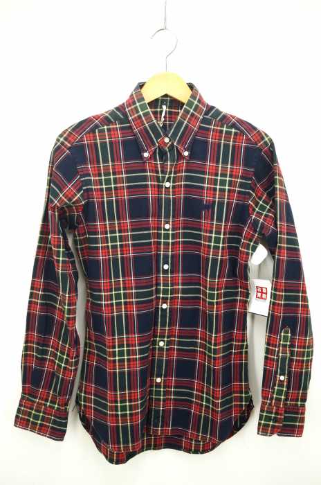 SCYE BASICS （サイベーシックス） ボタンダウンチェックシャツ メンズ トップス