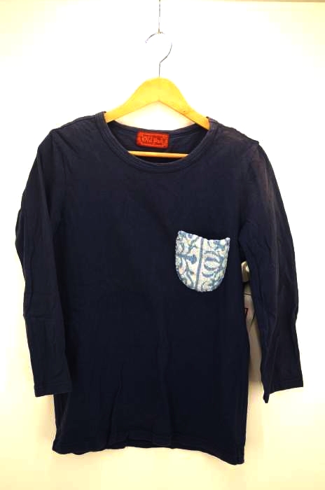 OLD PARK (オールドパーク) パイル地ポケットクルーネックTee メンズ トップス